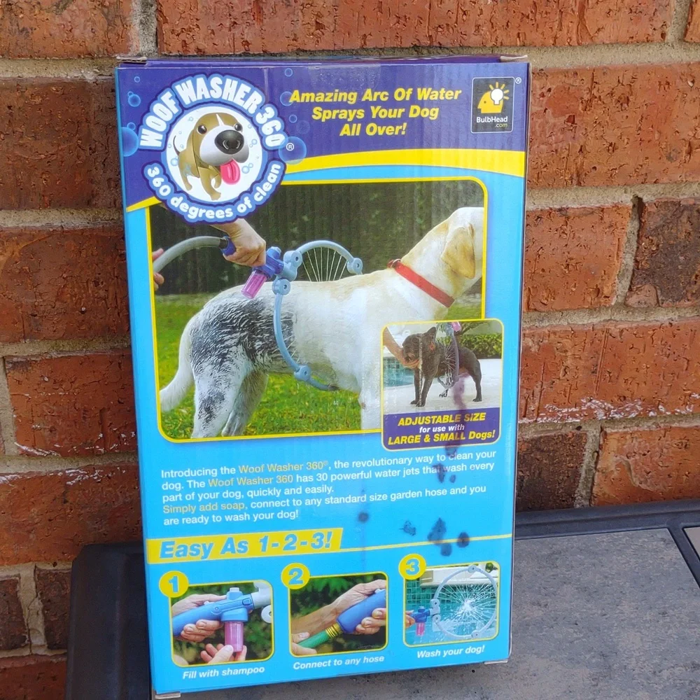 New Woof Washer 360 Dog Washing Station as Seen on TV NEW